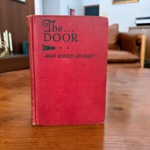 Vintage 1930 THE DOOR Mary Roberts Rinehart Hardcover Mystery Farrar & Rinehart